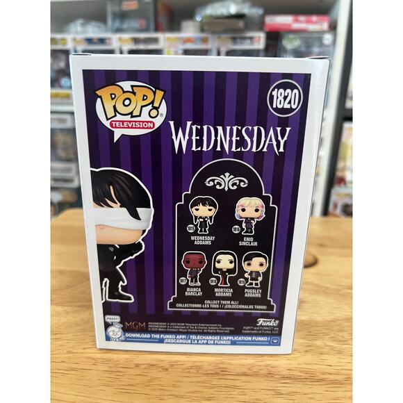 EXCLUSIVE Wednesday Fencing Funko Pop #1820 Television Addams Family Ortega TV - Picture 3 of 6